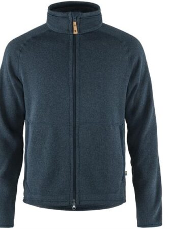 Fjällräven Ãvik Fleece Zip Sweather Mens, Navy